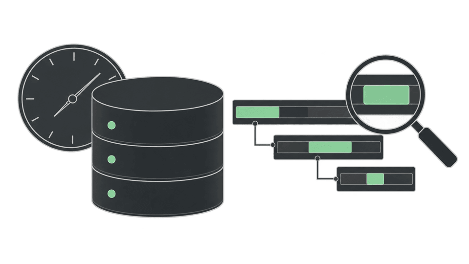 Long retention without the observability tax